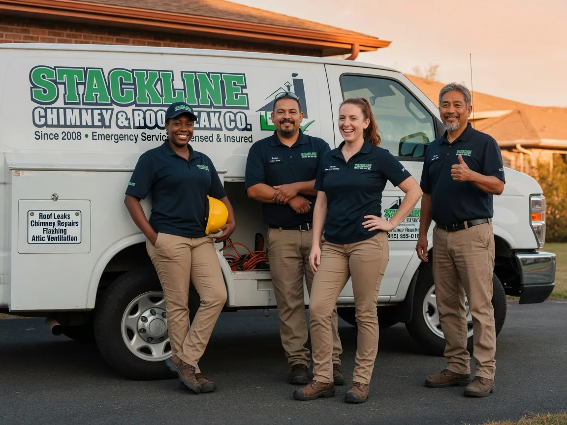 Chimney flashing repair company in Phlox, WI